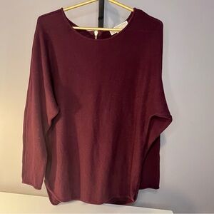 Michael Michael Kors Burgundy Sweater, Size Large